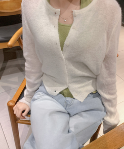 デニムストライプワイドパンツ LIGHT DENIM