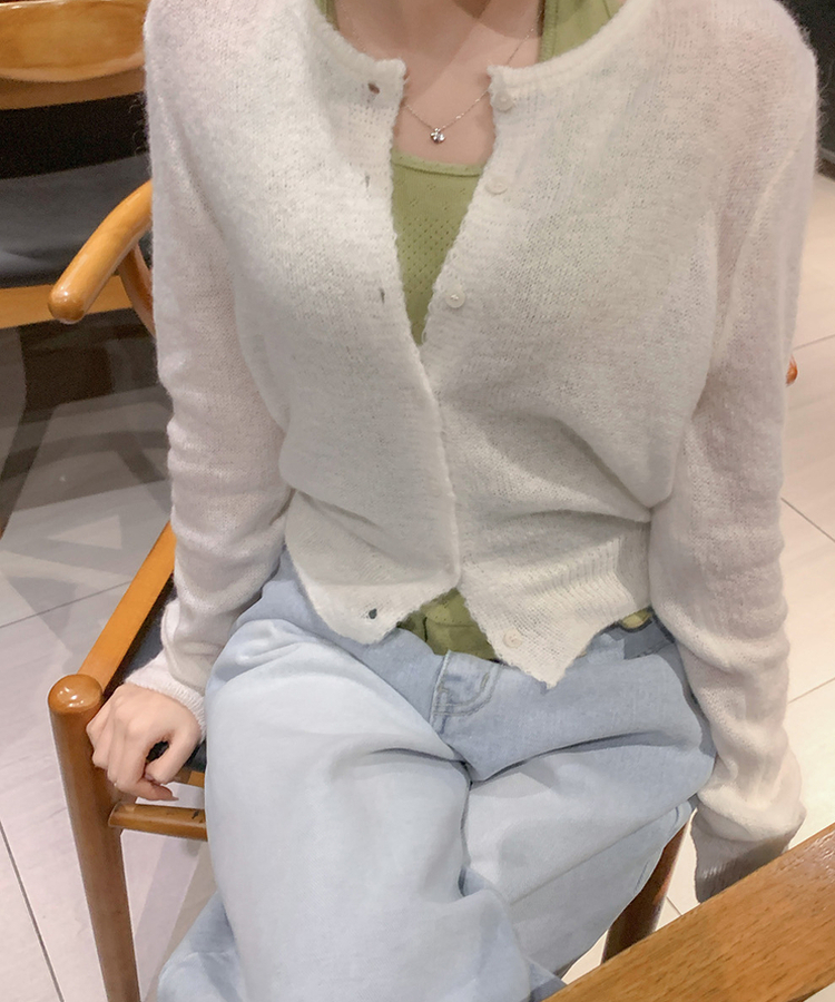 デニムストライプワイドパンツ LIGHT DENIM