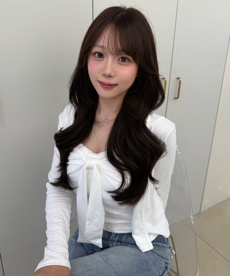 【SET】リボントップス+カーディガン IVORY