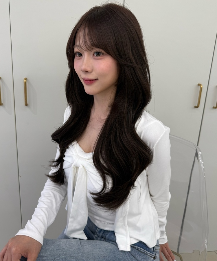 【SET】リボントップス+カーディガン IVORY