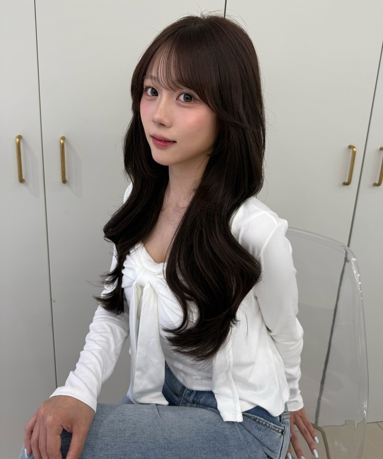 【SET】リボントップス+カーディガン IVORY