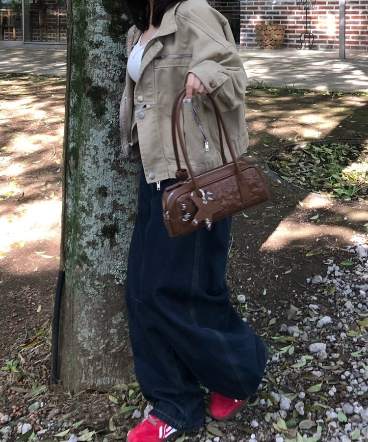 ヴィンテージショートワークジャケット KHAKI