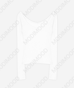 レイヤードディープVネック長袖Tシャツ(12color)