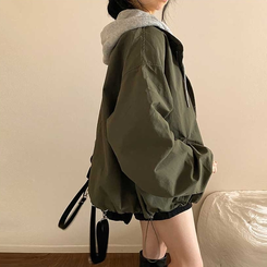 カジュアルブルゾンジャンパー KHAKI