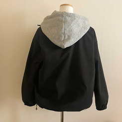 フード付きミリタリージャケット