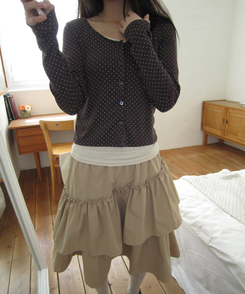 ベーシックストラップキャミソール(10color) WHITE