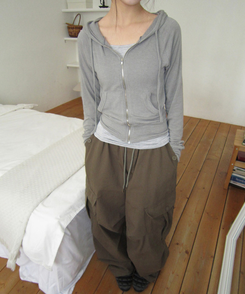 ベーシックストラップキャミソール(10color) GREY