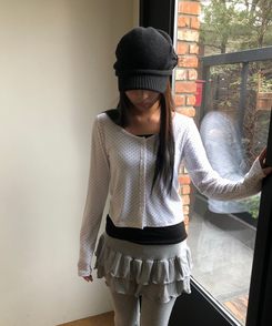 ベーシックストラップキャミソール(10color) CHARCOAL