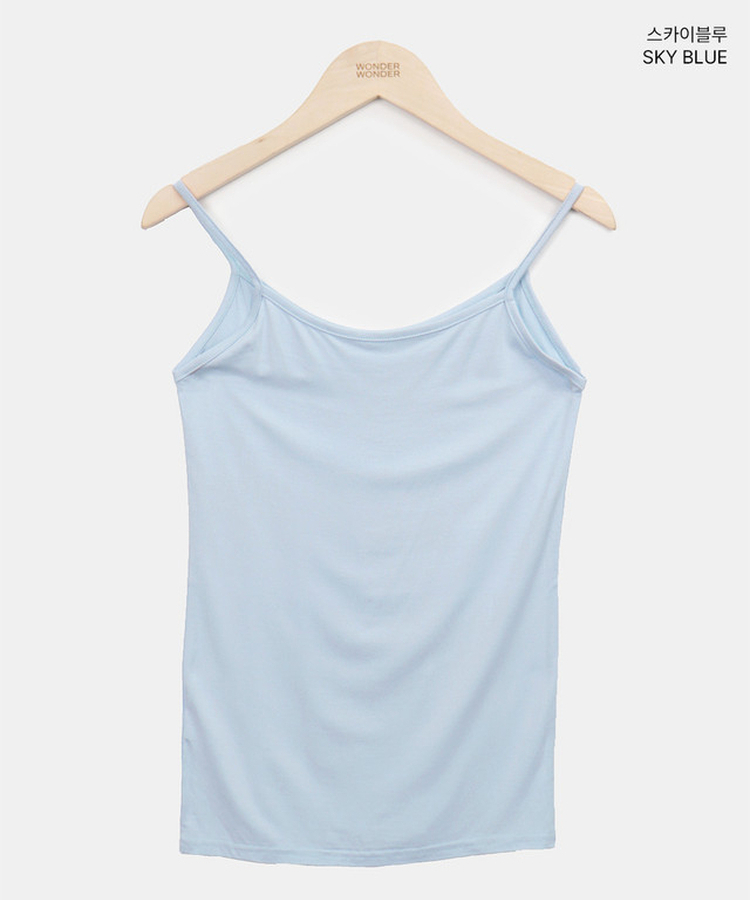 ベーシックストラップキャミソール(10color)