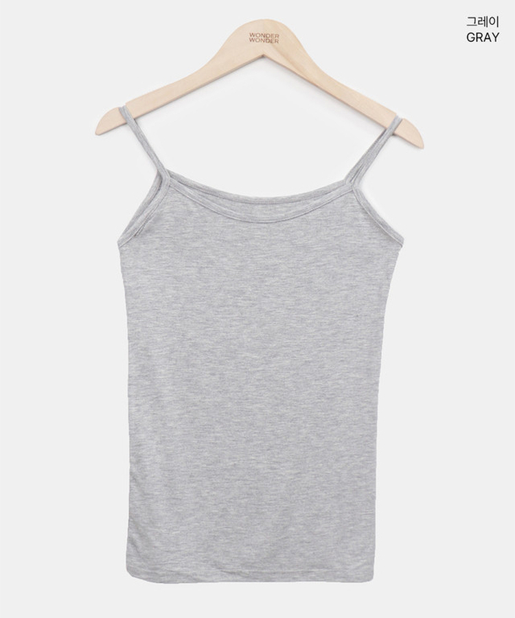 ベーシックストラップキャミソール(10color)