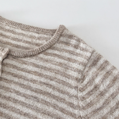 ボーダーニットカーディガン(6color)