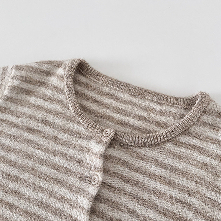 ボーダーニットカーディガン(6color)