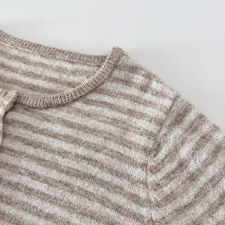 ボーダーニットカーディガン(6color)