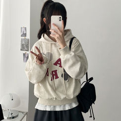 クローバーフードパーカー OATMEAL