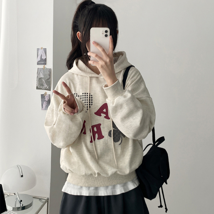 クローバーフードパーカー OATMEAL