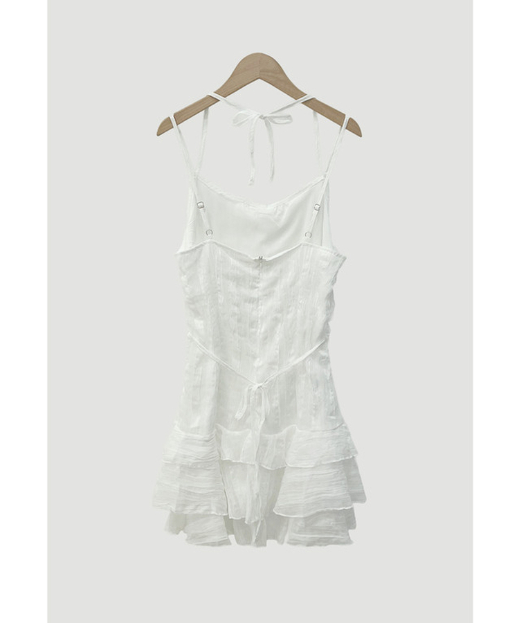 キャミソールフリルワンピース