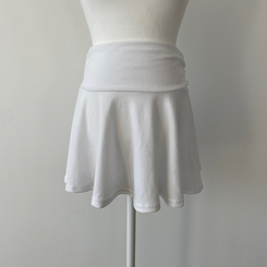 Aラインウエストバンドミニスカート