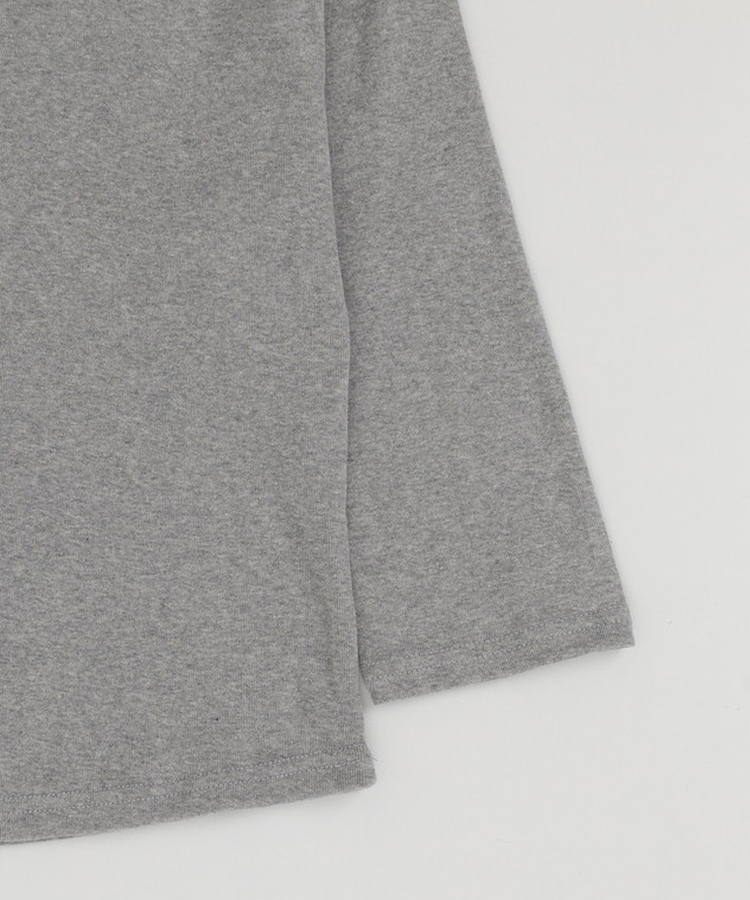ボートネック7分丈Tシャツ