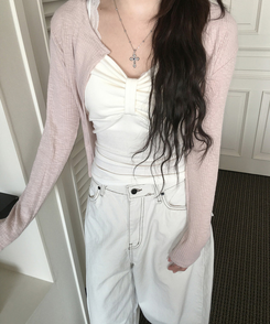 リボンキャミソール(6color) IVORY