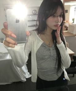 リボンキャミソール(6color) GREY