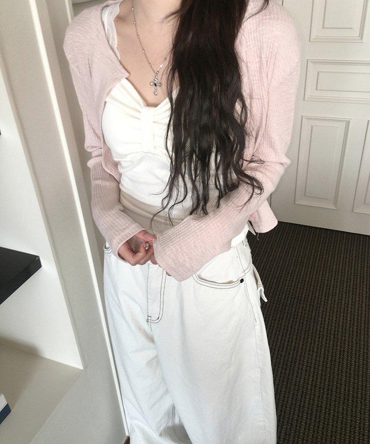 リボンキャミソール(6color) IVORY