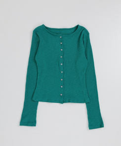 リブニットカーディガン(7color)