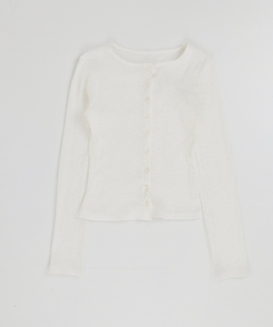 リブニットカーディガン(7color)