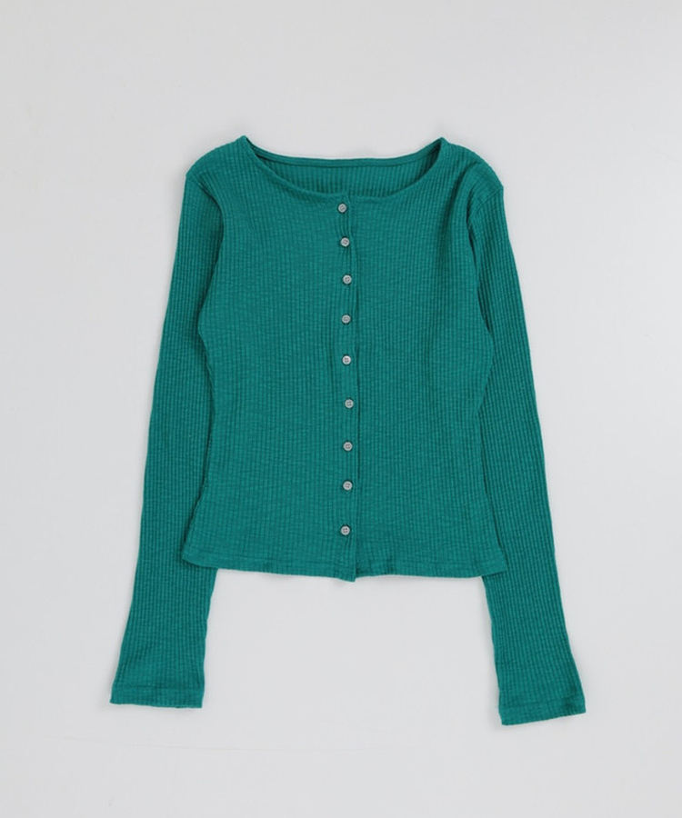 リブニットカーディガン(7color)