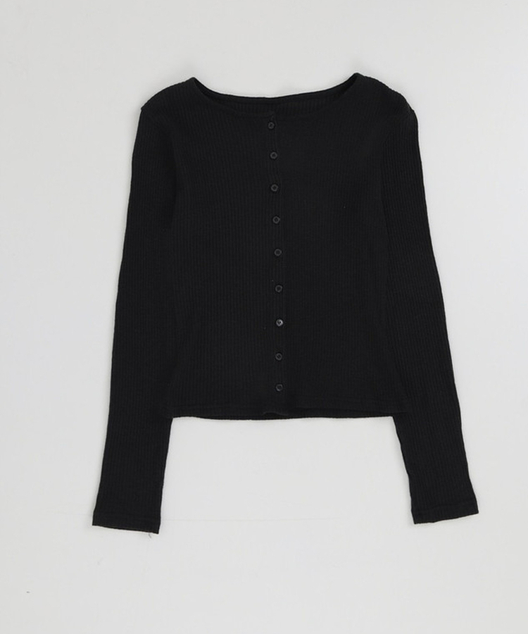 リブニットカーディガン(7color)