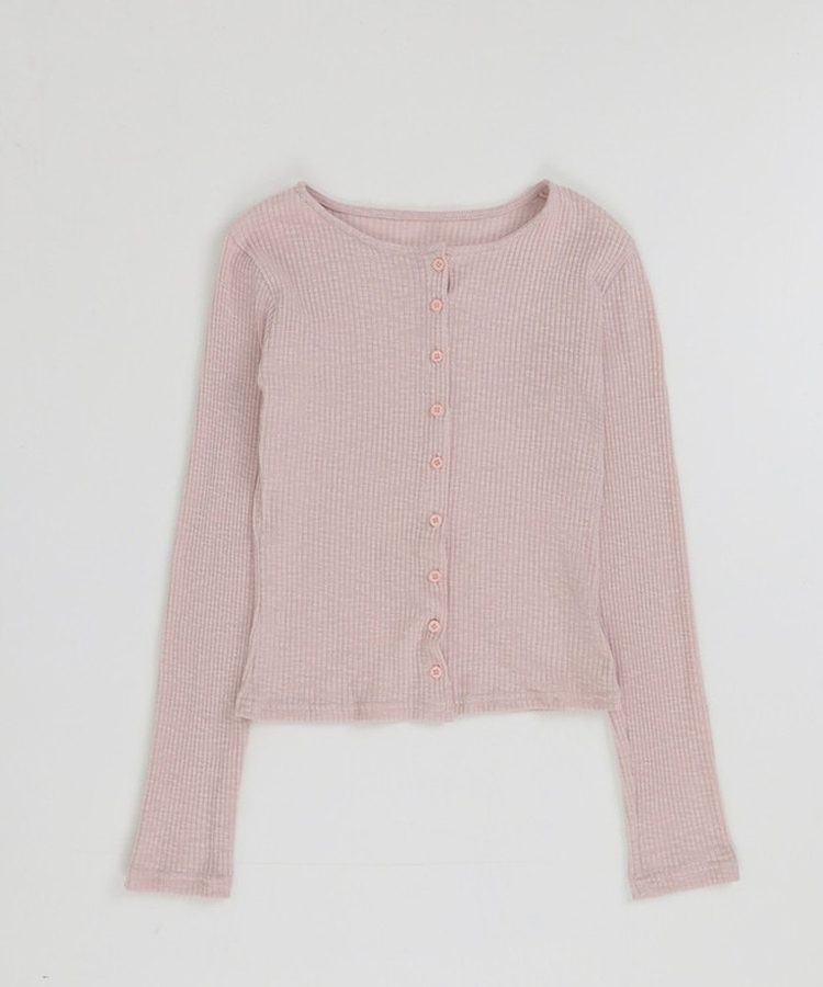 リブニットカーディガン(7color)