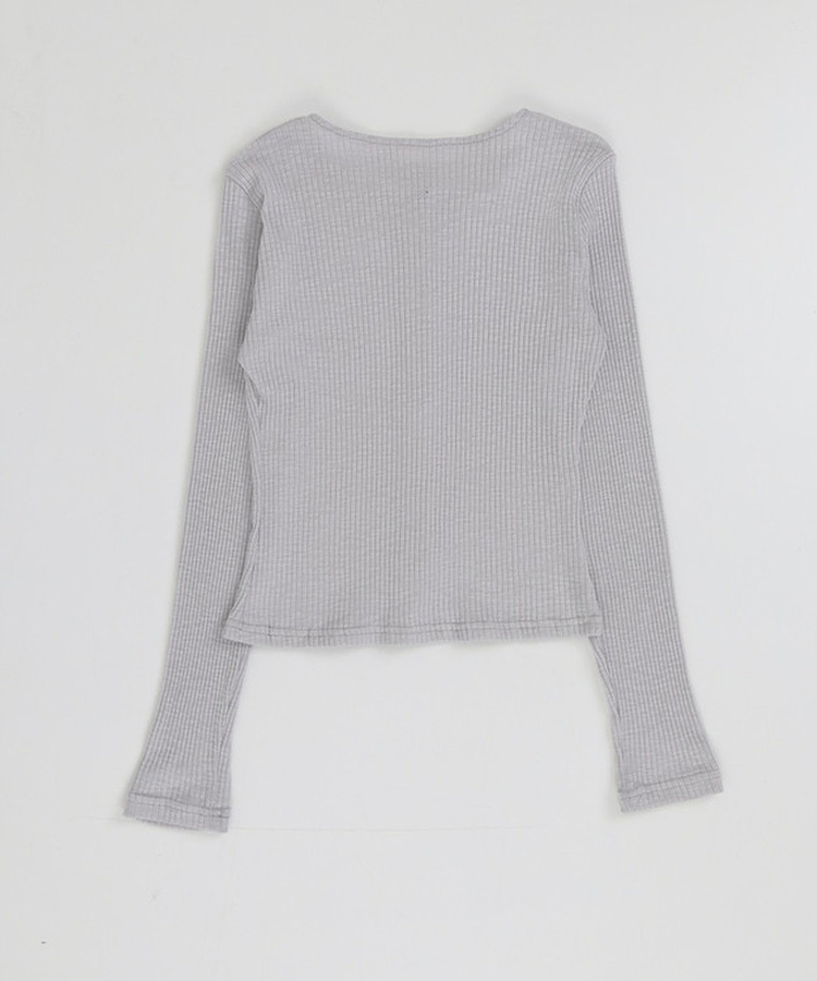 リブニットカーディガン(7color)