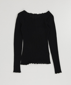 パンチングスリムフィットTシャツ