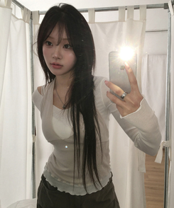 【SET】フリルレイヤードトップ IVORY