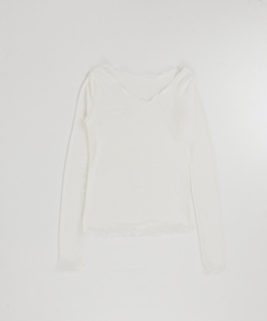 【SET】フリルレイヤードトップ