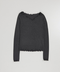 【SET】フリルレイヤードトップ