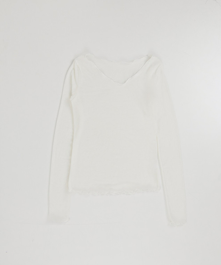 【SET】フリルレイヤードトップ