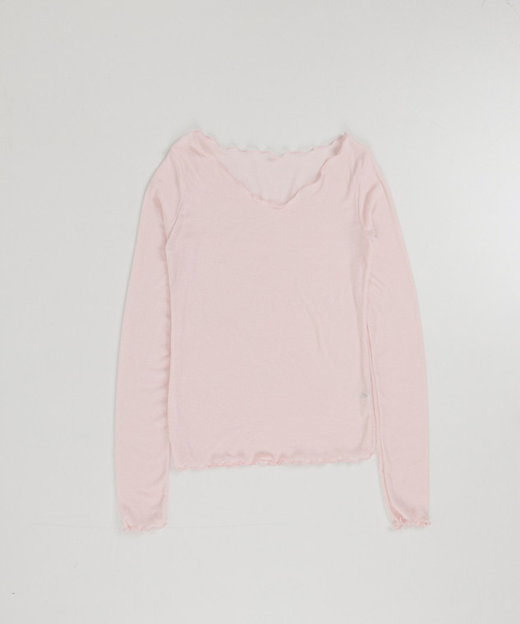 【SET】フリルレイヤードトップ