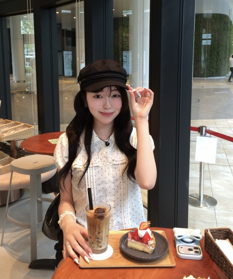 ピンタックレースブラウウス IVORY