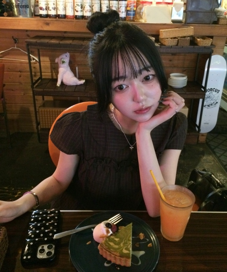 ハートチャーム3連レイヤードネックレス SILVER