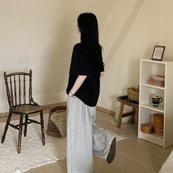 ベーシック半袖Tシャツ NAVY