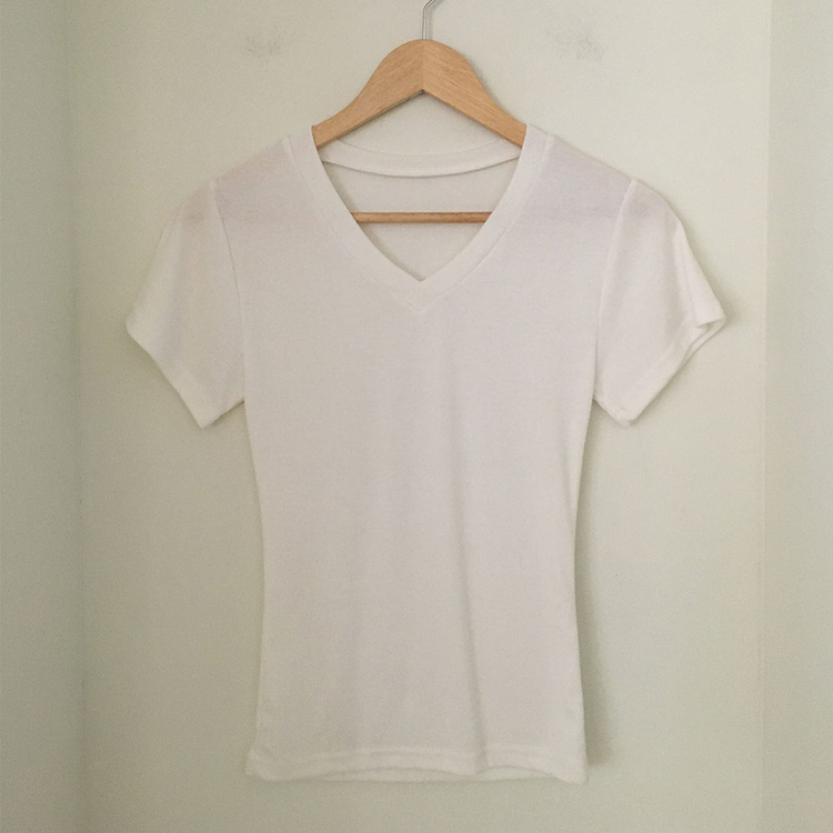 デイリーVネック半袖Tシャツ(6color)