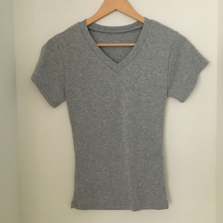 デイリーVネック半袖Tシャツ(6color)