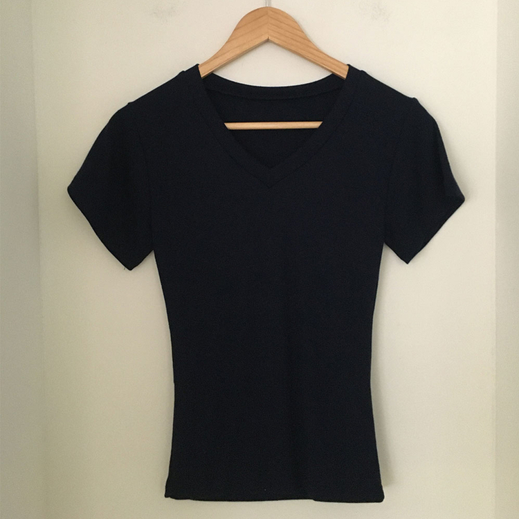 デイリーVネック半袖Tシャツ(6color)