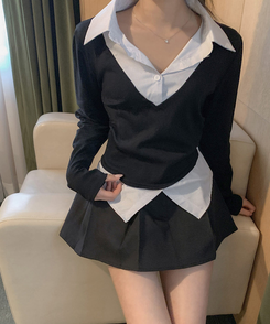 デイリープリーツミニスカート BLACK