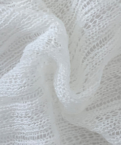 Vネックシアー長袖カーディガン