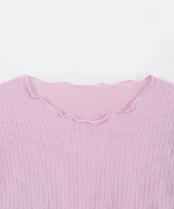 リブウェーブ長袖Tシャツ