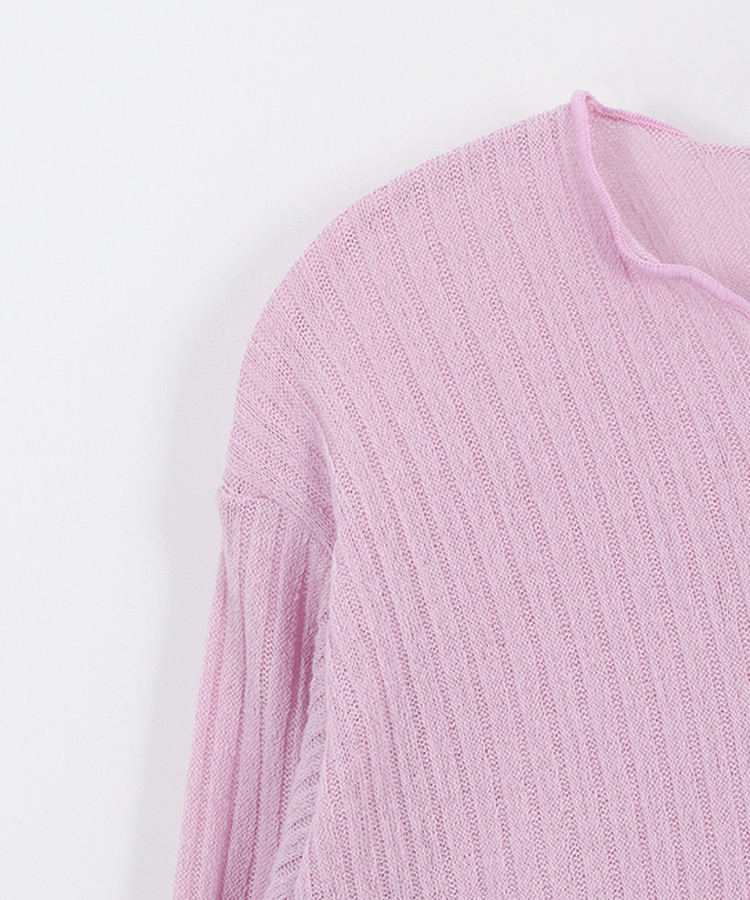 リブウェーブ長袖Tシャツ