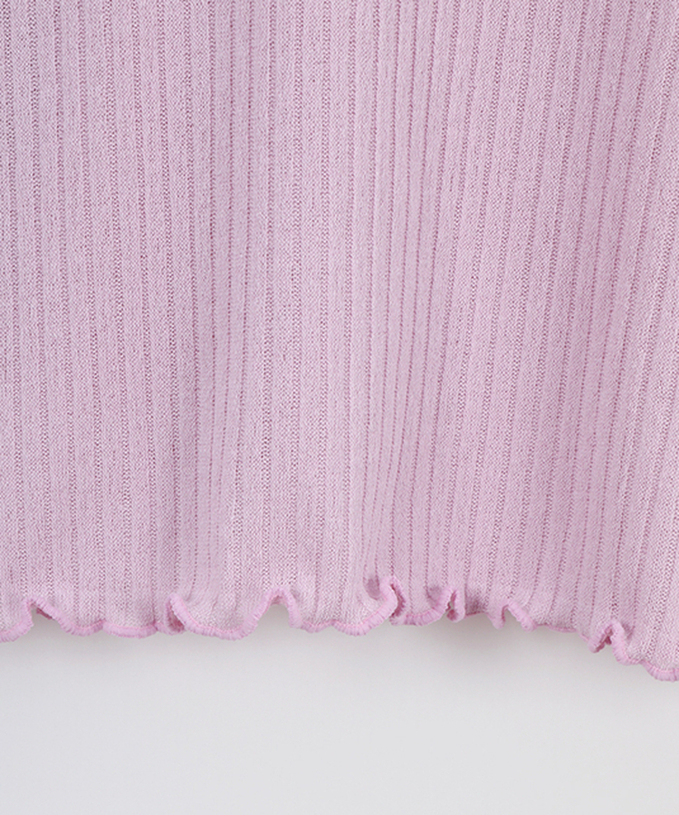 リブウェーブ長袖Tシャツ