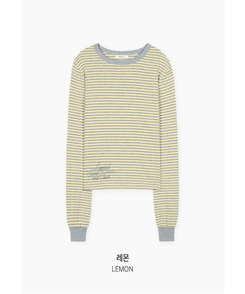 ストライプ長袖Tシャツ