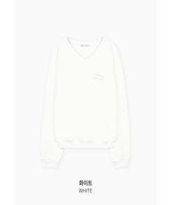 Vネックトレーナー